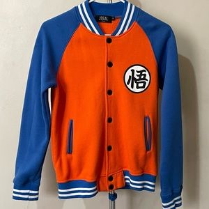 Dragon Ball Z Anime Jacket Varsity Style Unisex Boys Girls